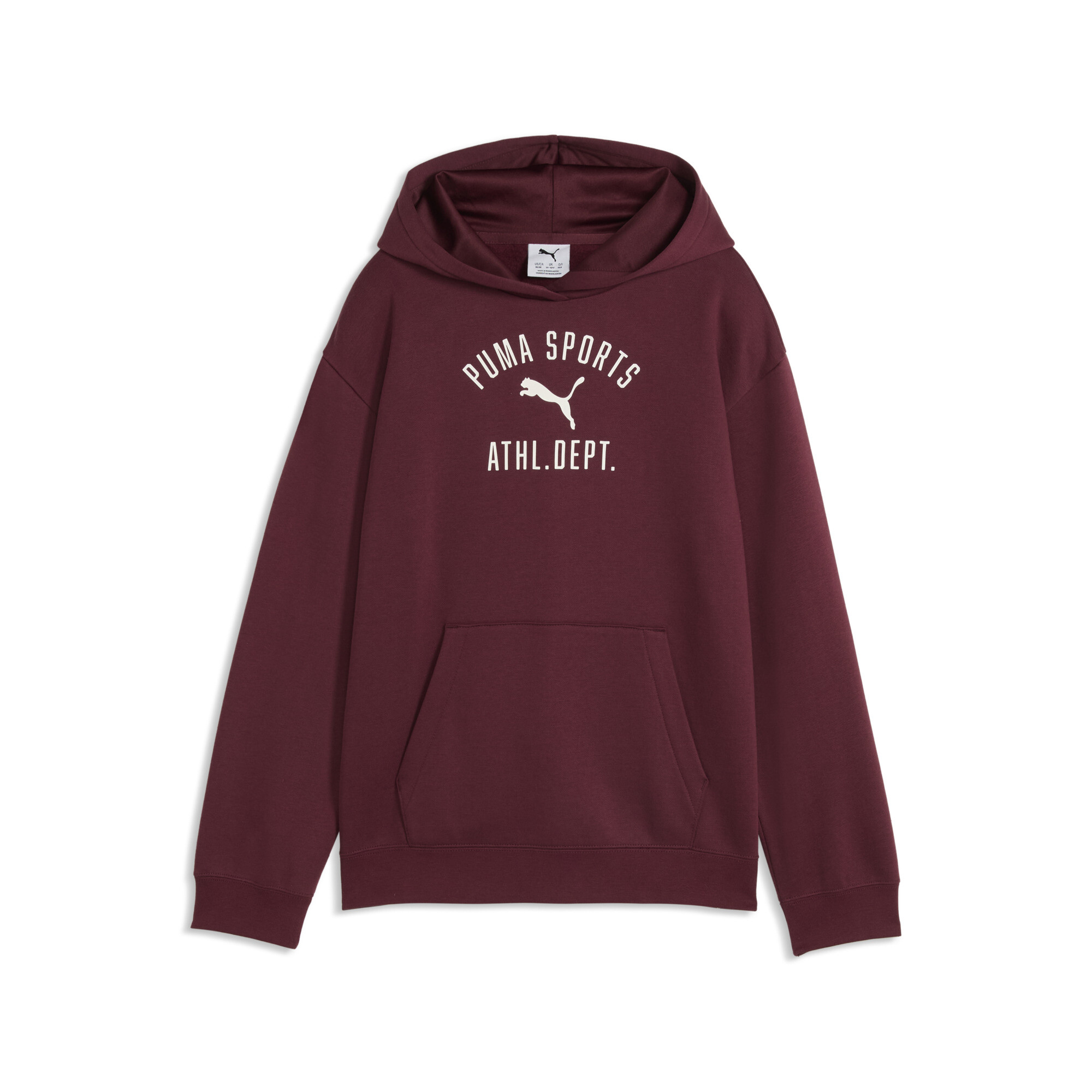 PUMA Varsity Hoodie FL W, Accessoires, Rot, 9-10Y