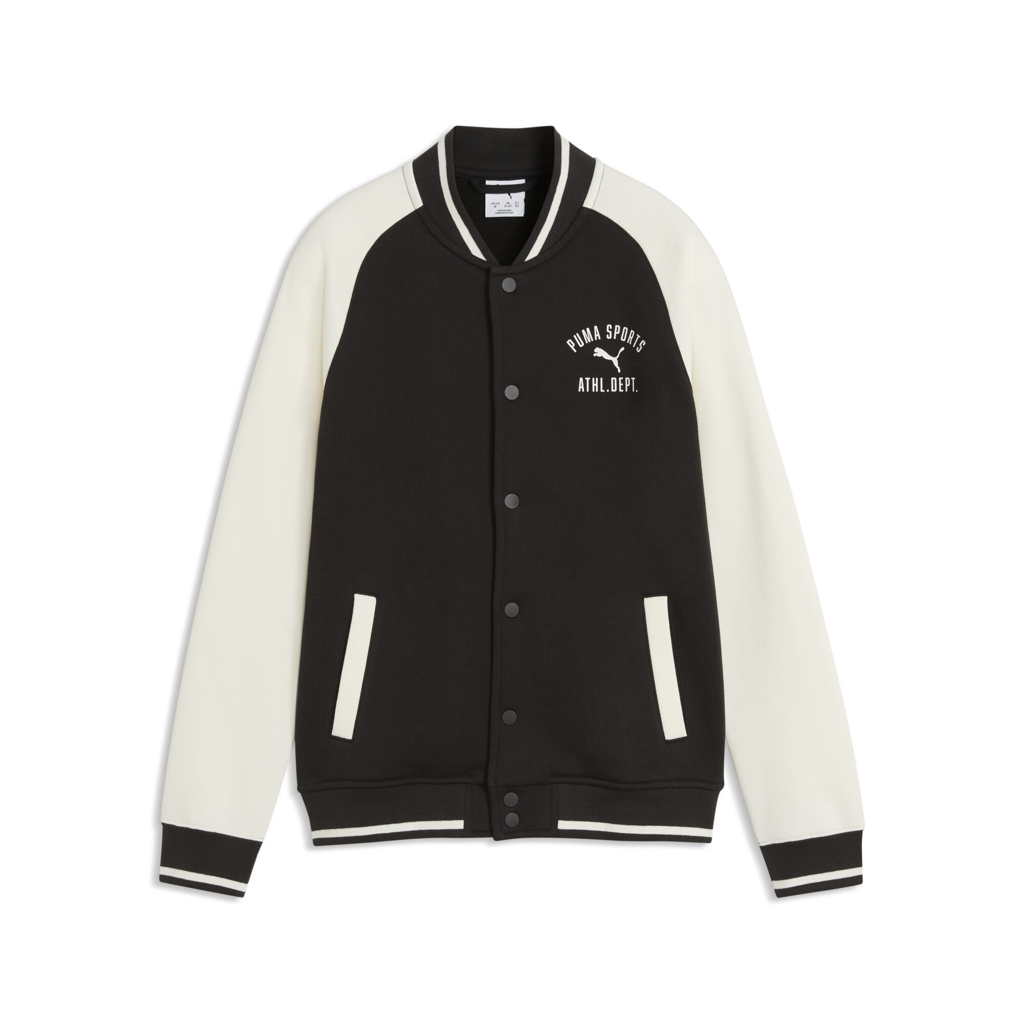 PUMA Varsity Fleece Trainingsjacke Teenager, Kleidung, Schwarz, 9-10Y