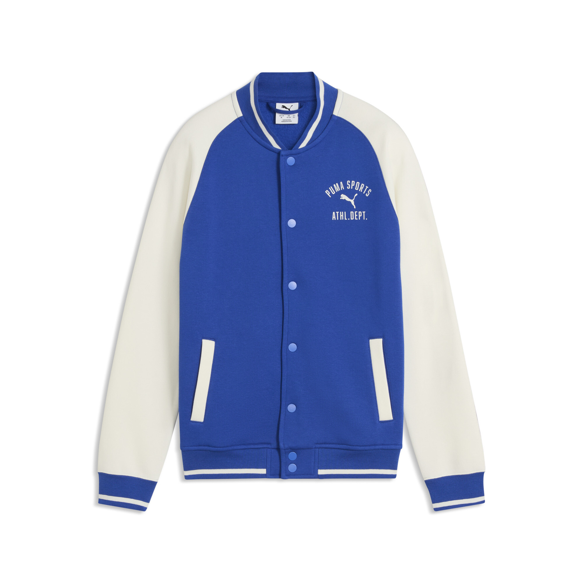 PUMA Varsity Fleece Trainingsjacke Teenager, Kleidung, Blau, 9-10Y