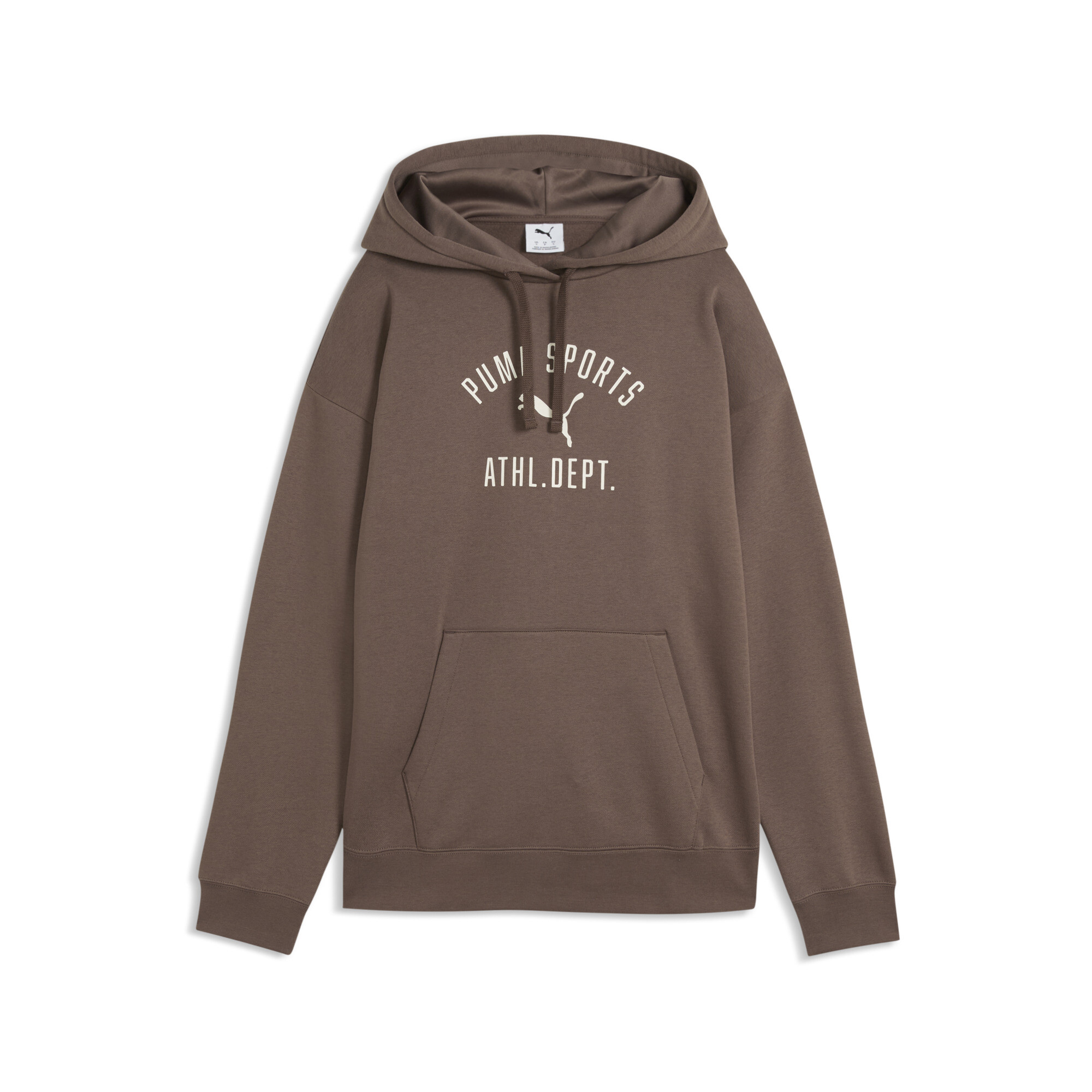 PUMA Varsity Hoodie Kinder, Kleidung, Braun, 5-6Y