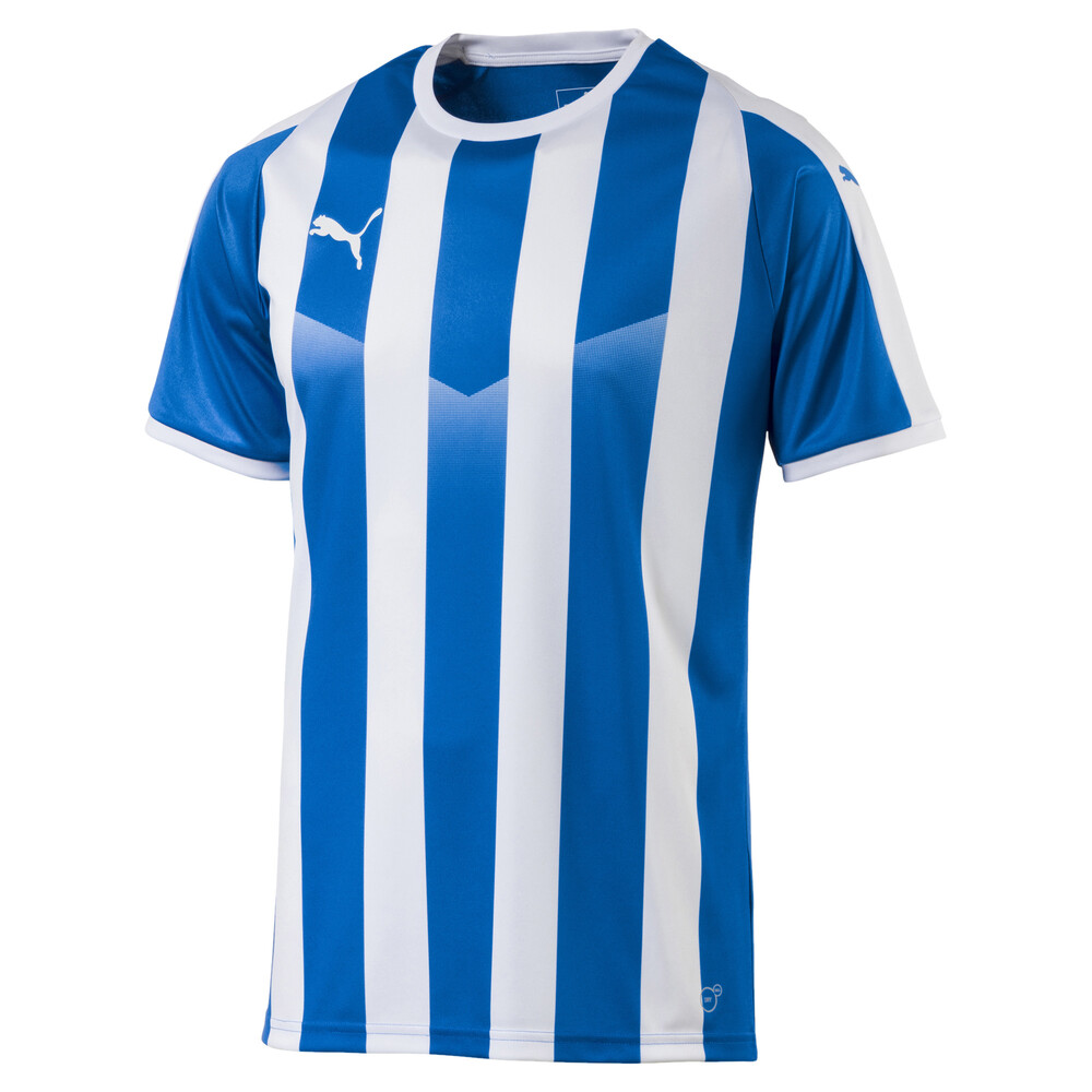 Camiseta de fútbol rayada para hombre Liga | Azul | PUMA