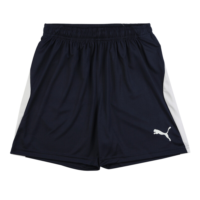 

PUMA LIGA Youth Shorts, White/purple