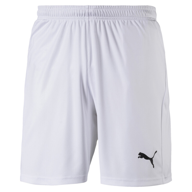 

Men's PUMA Football LIGA Core Shorts, White/black