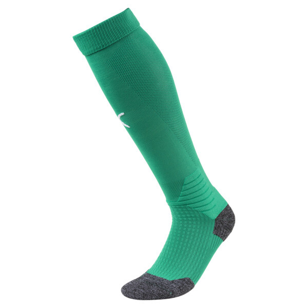 Puma Liga Soccer Socks [1 Pair] In Pepper Green- White