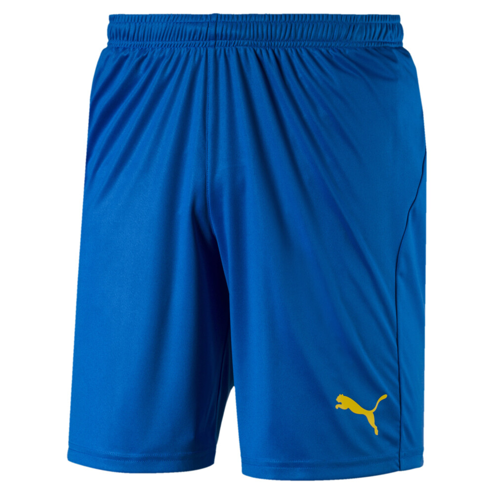 

PUMA - male - Шорты LIGA Core Men’s Shorts with Brief – Electric Blue Lemonade-Yello –, Синий