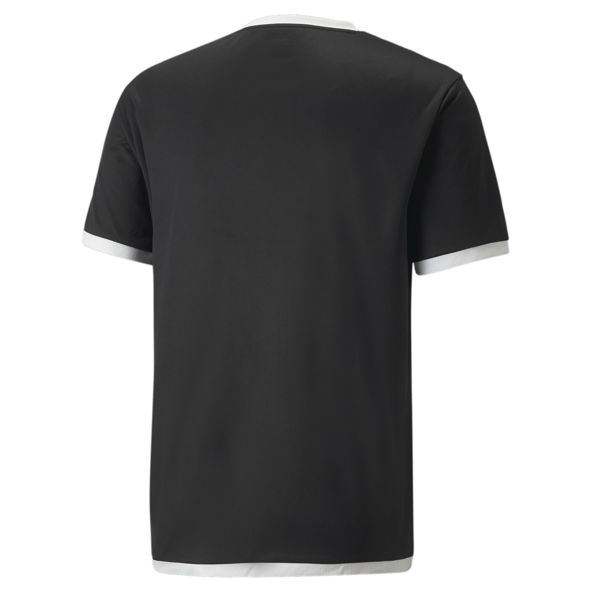 Men's Puma Team LIGA Football Jersey, Black, Size XS, Sport