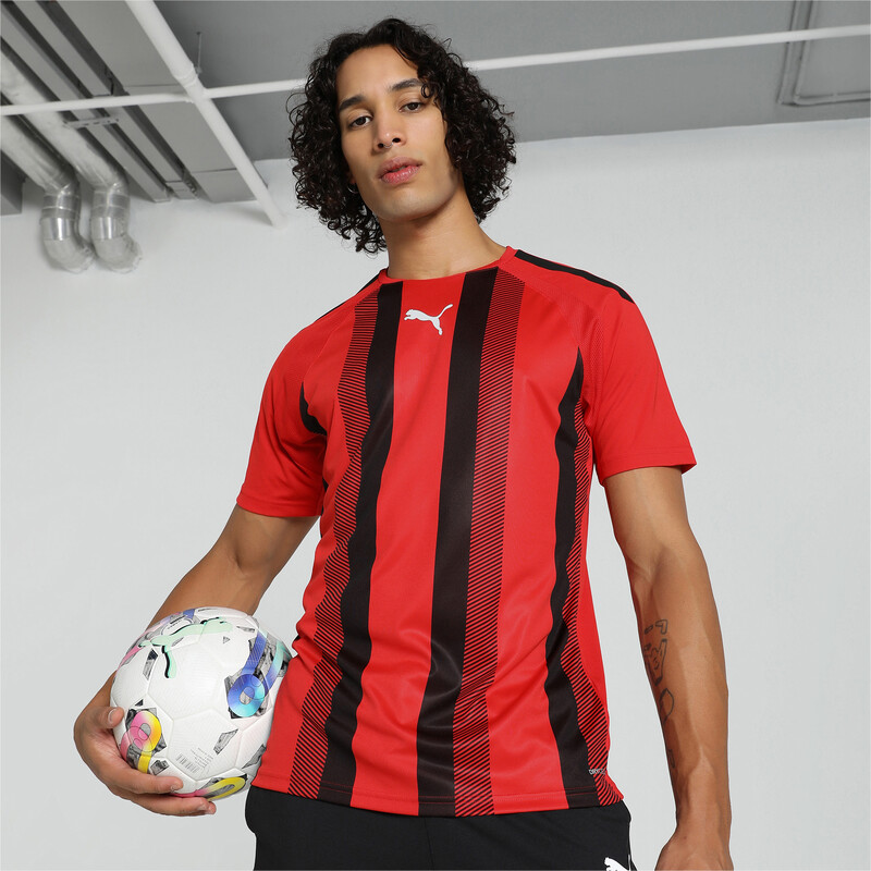 

Men's PUMA teamLIGA Striped Football Jersey