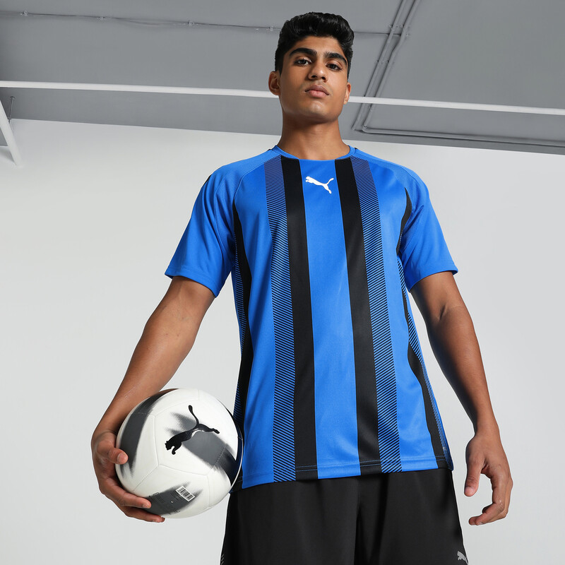 

Men's PUMA teamLIGA Striped Football Jersey