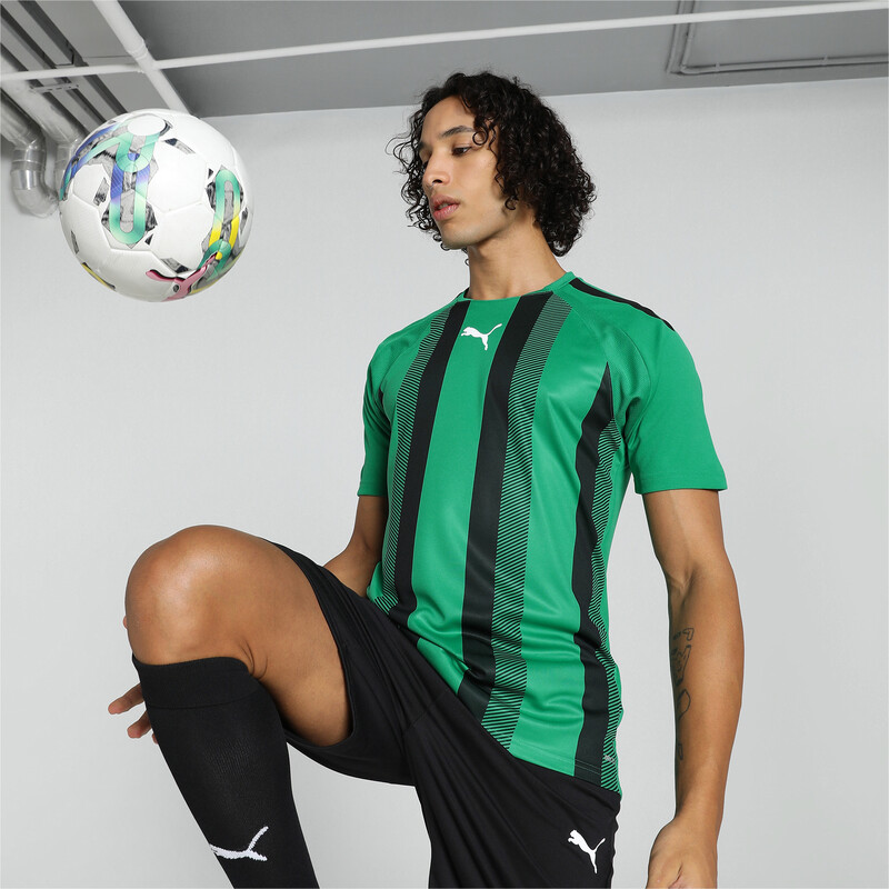 

Men's PUMA teamLIGA Striped Football Jersey