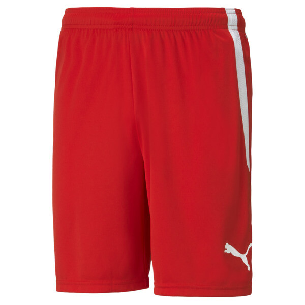 Shorts de fútbol para hombre teamLIGA, Puma Red-Puma White, large-ARG