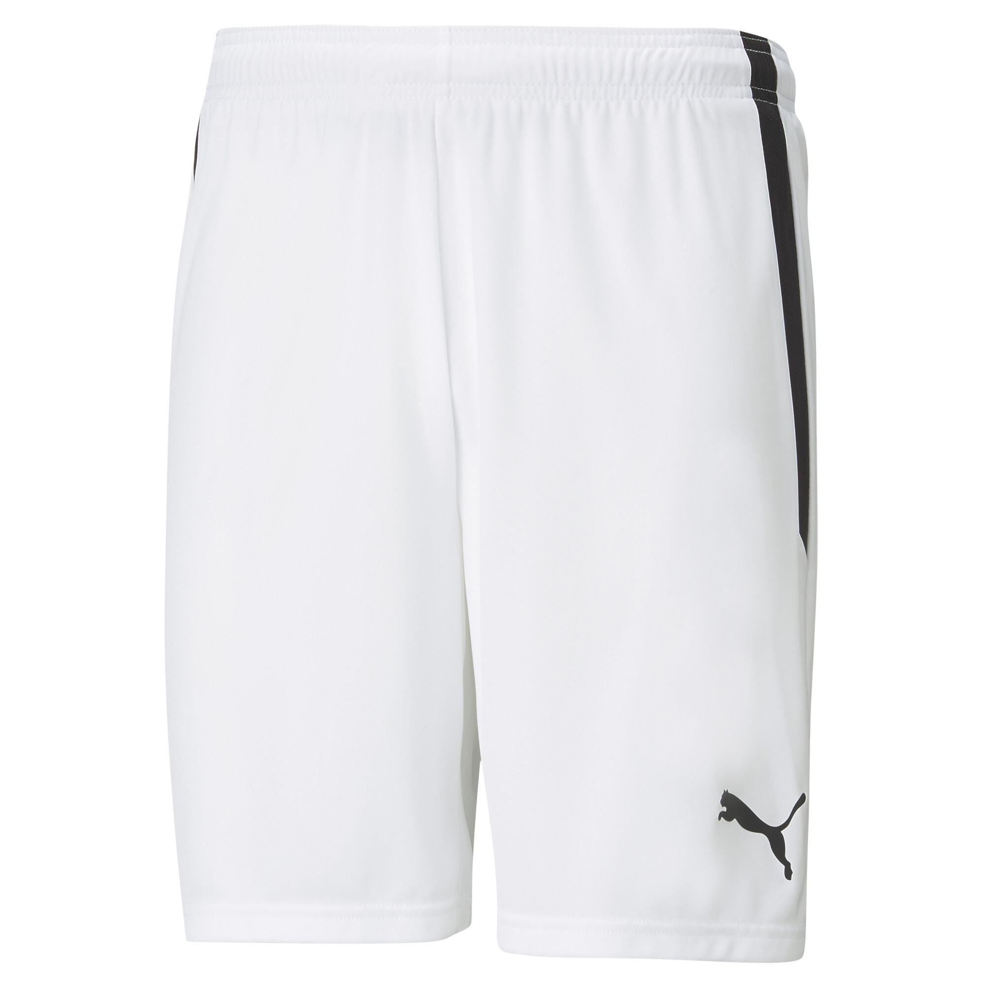 Men's Puma Team LIGA's Football Shorts, White, Size XL, Clothing