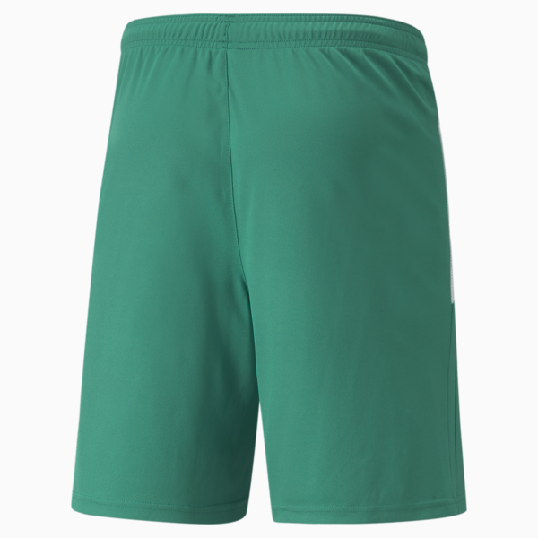 Shorts de fútbol teamLIGA para hombre, Pepper Green-Puma White, large-ARG