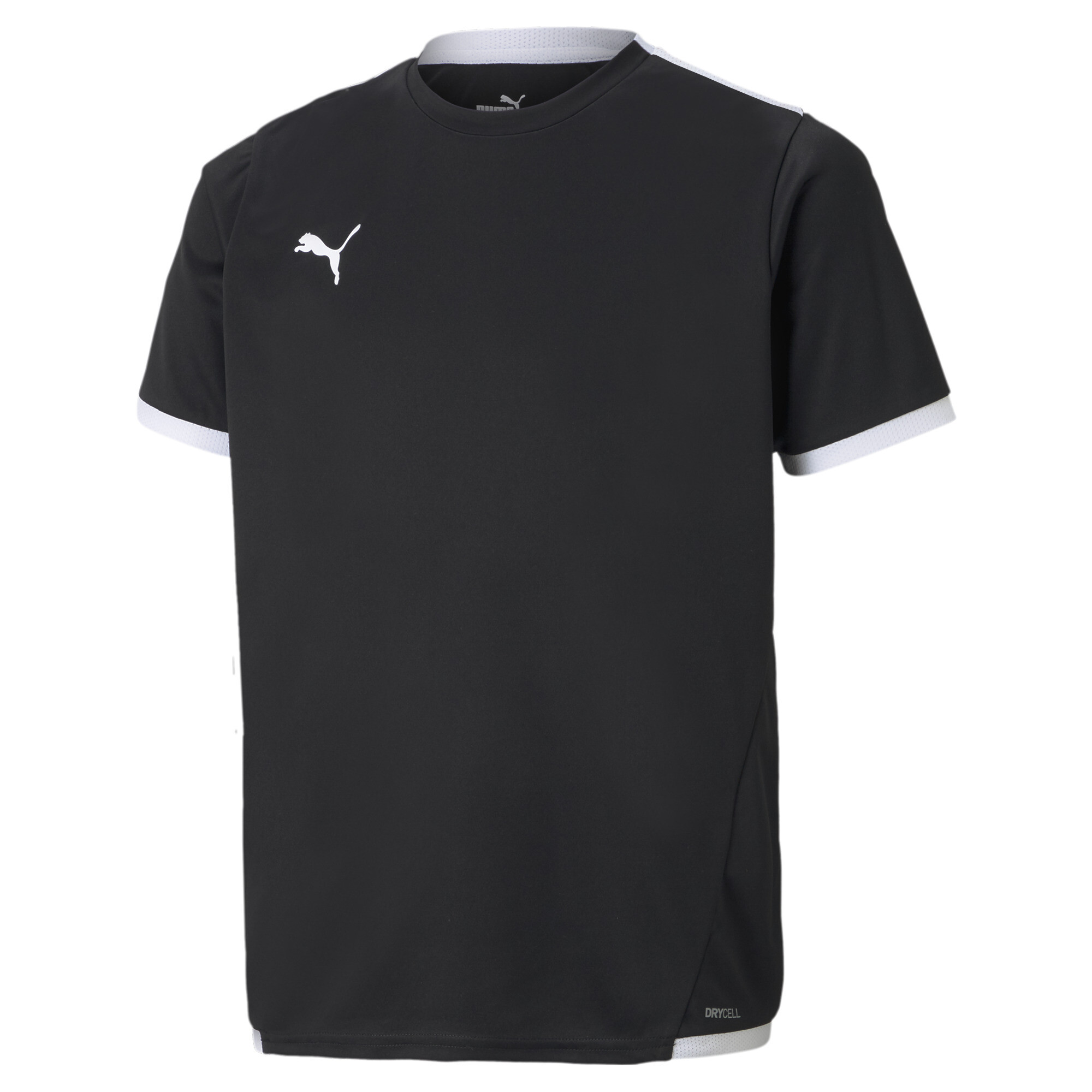 Puma teamLIGA Fußballtrikot Teenager Für Für Kinder | Mit Plain | Black/White | Größe: 5-6Y