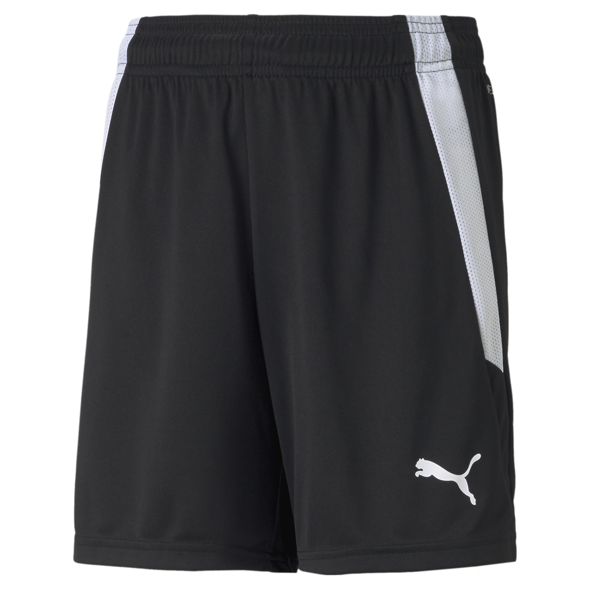 Puma teamLIGA Fußballshorts Teenager Für Für Kinder | Mit Plain | Black/White | Größe: 9-10Y