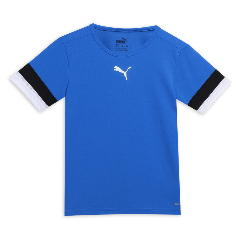 

PUMA teamRISE Youth Football Jersey, White/black/blue