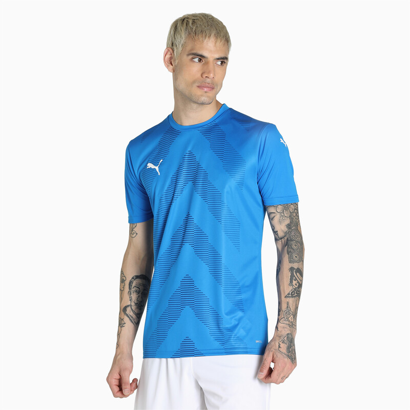 

Men's PUMA teamGLORY Football Jersey, Black/blue