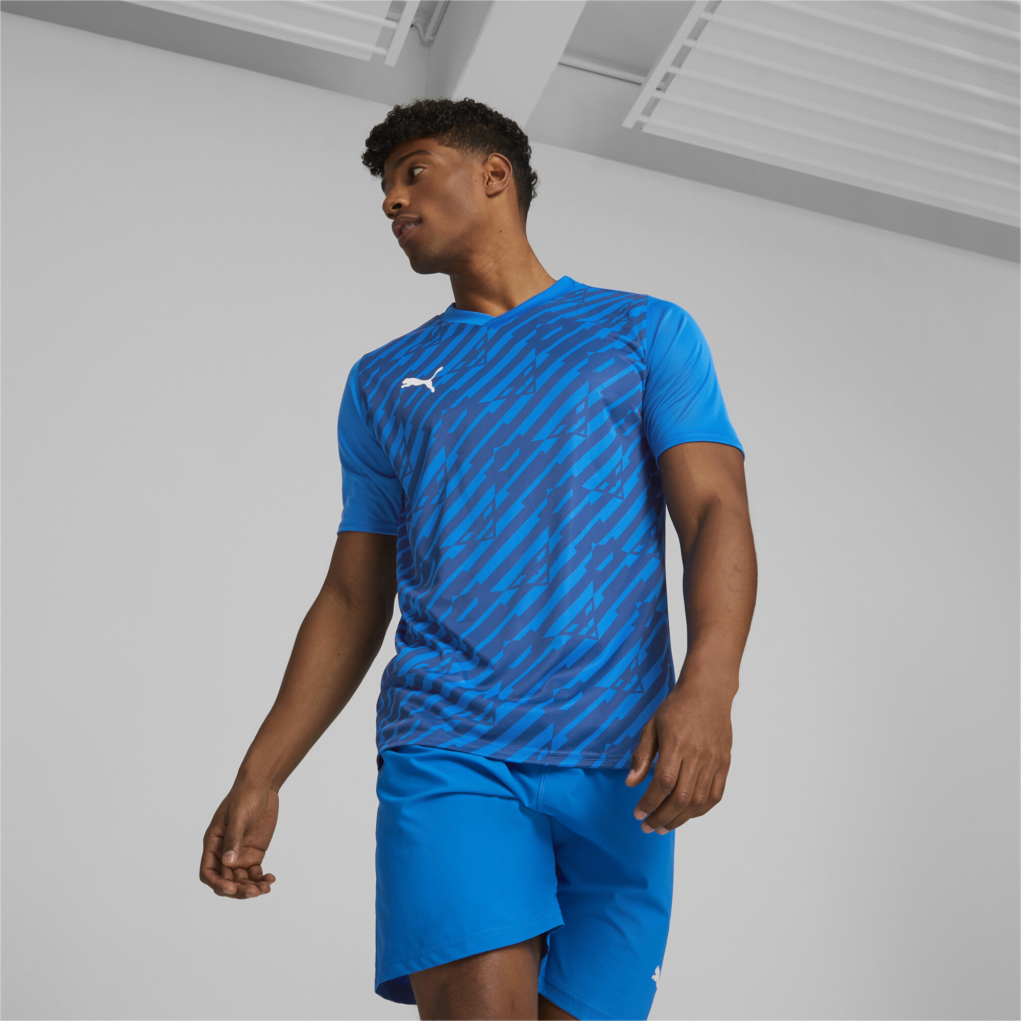 Men's Puma Team ULTIMATE Football Jersey, Blue, Size XL, Sport