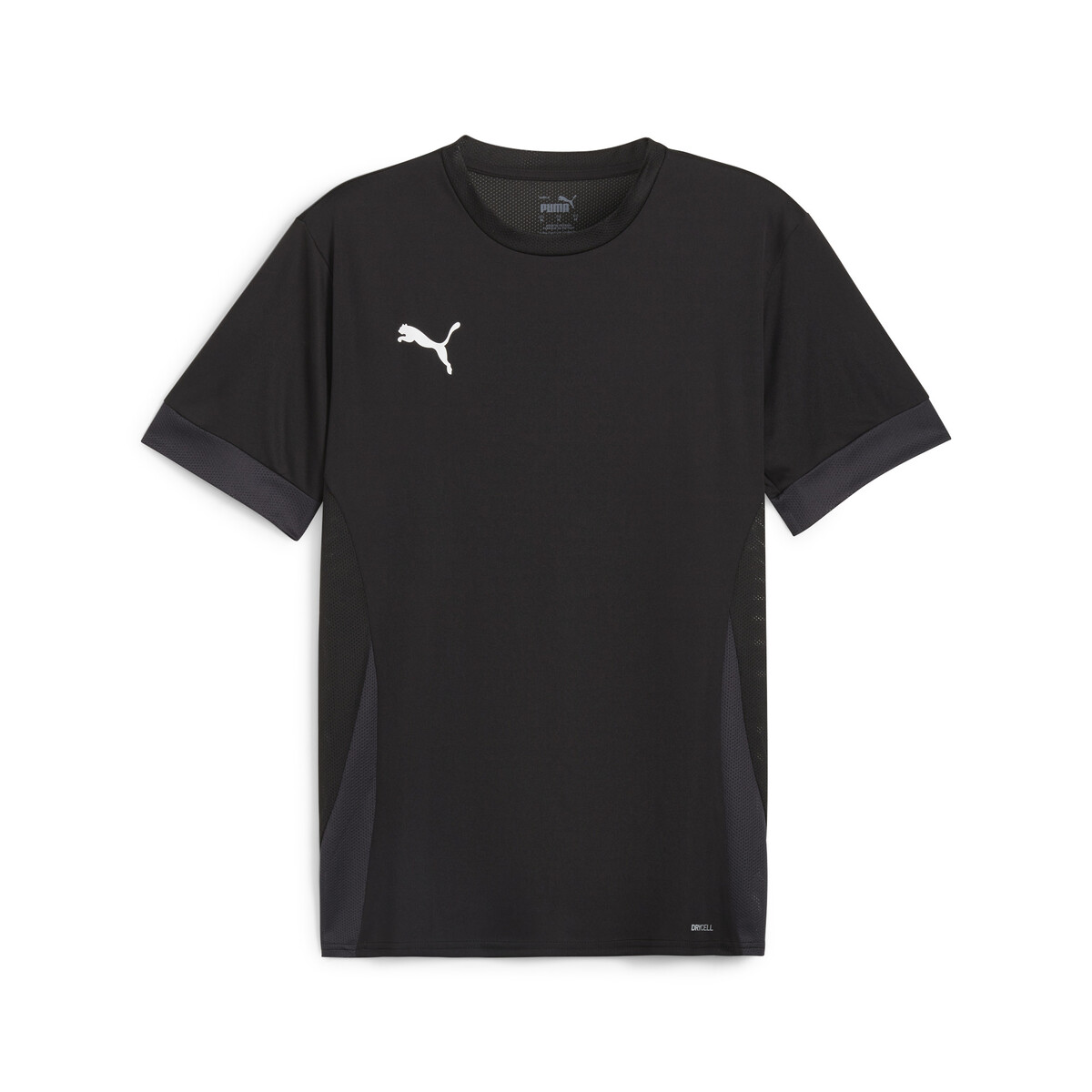 teamGOAL Men's Matchday Football Jersey in Black/White Flat Dark Gray by PUMA, XS