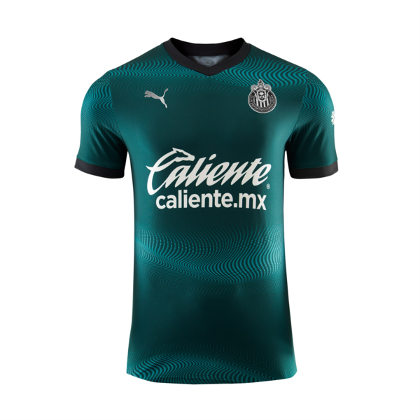 Camiseta alternativa de Chivas fútbol masculino kit 24, Malachite, large-MEX