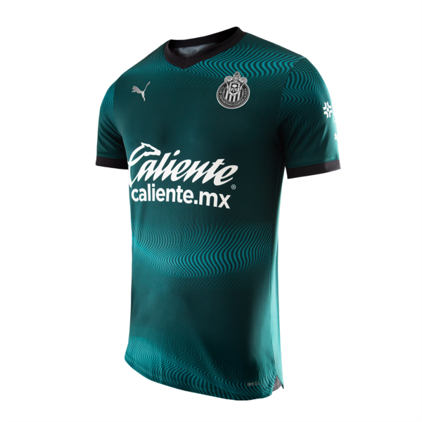 Camiseta alternativa de Chivas fútbol masculino kit 24, Malachite, large-MEX