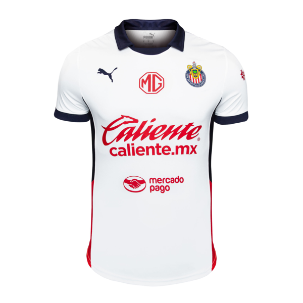 Chivas 24/25 Away Promotional Men's Soccer Jersey, PUMA White, large-MEX