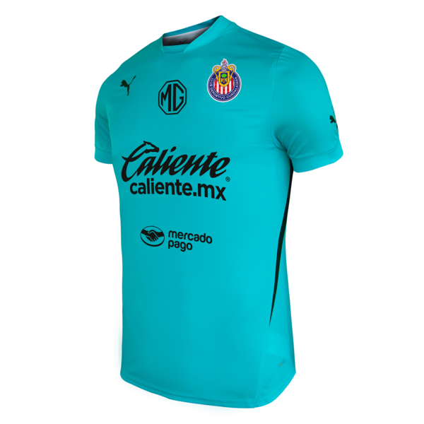 Chivas GK Home Pro Men's Jersey 24-25, Team Aqua, large-MEX