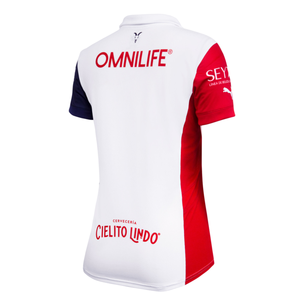 Jersey Chivas Femenil Away Promo 24-25, PUMA White, large-MEX