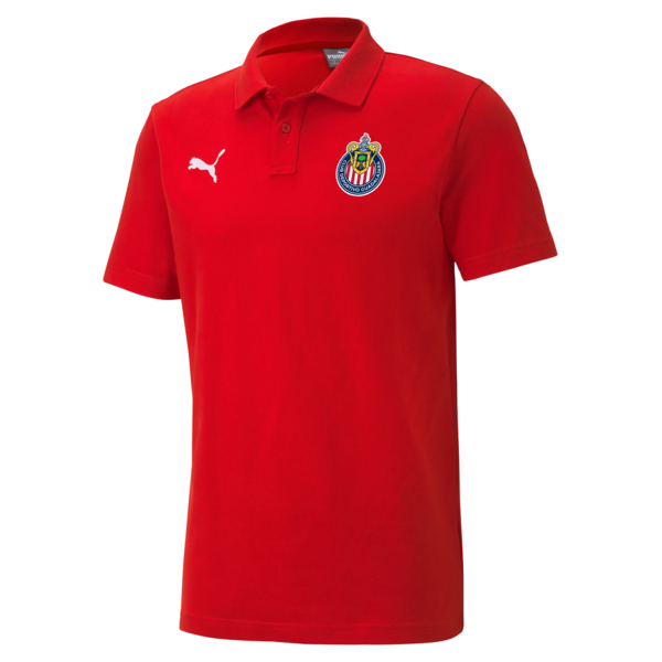 Polo Hombre Chivas, PUMA Red, large-MEX