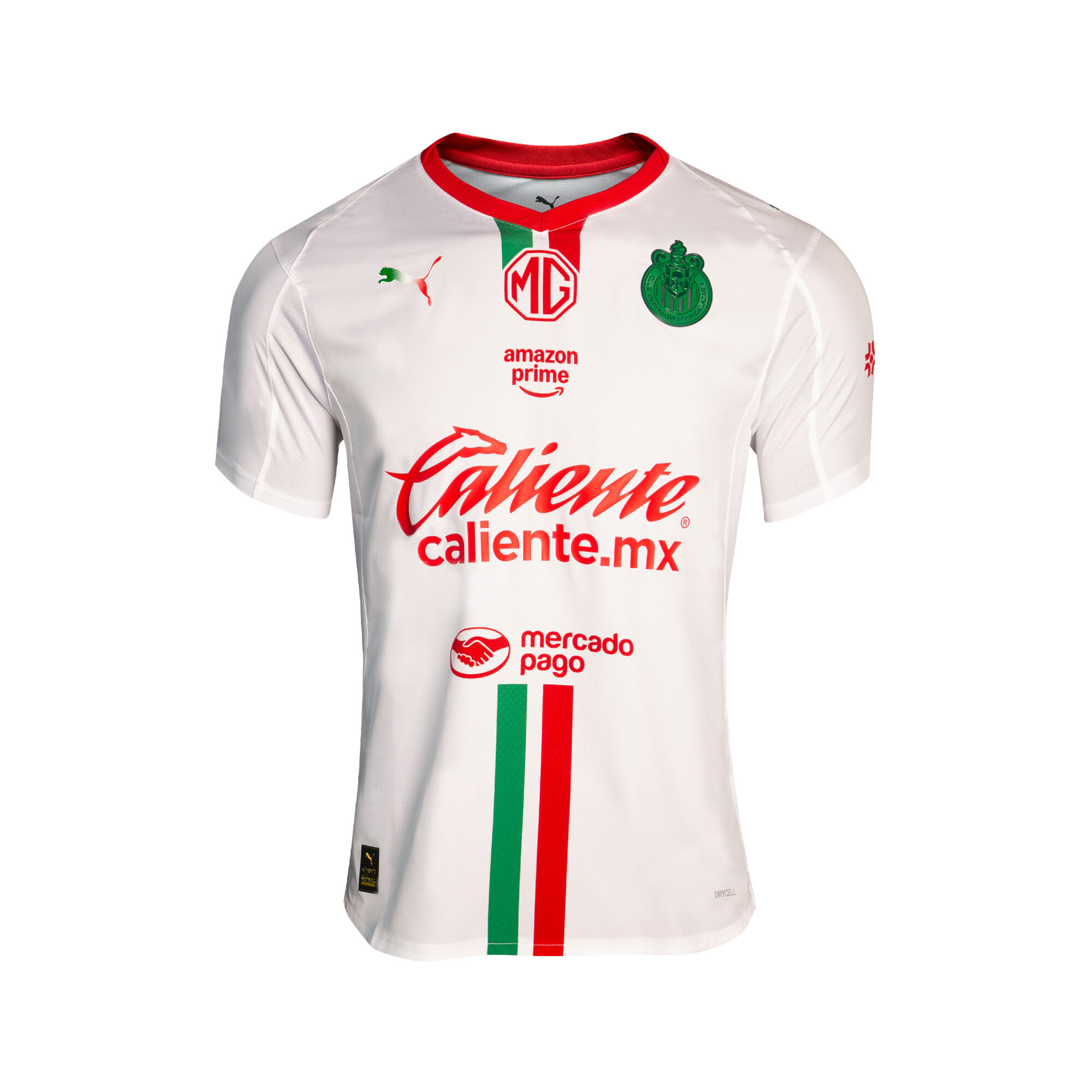 Puma Chivas Away Soccer Jersey Promo 25-26 Men In White