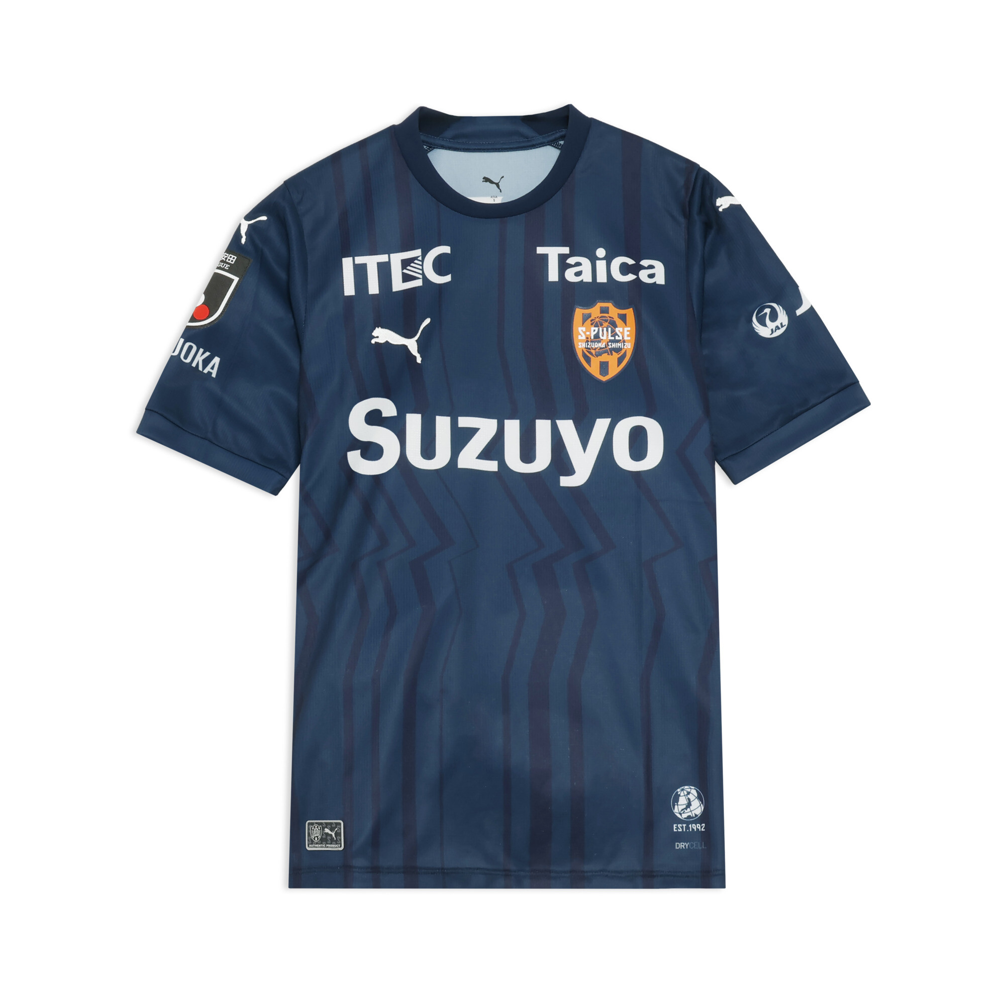 商品情報2025シーズンの清水エスパルスリミテッドユニフォームが登場。今シーズンの限定ユニフォームは、"鼓動"をテーマにデザインされており、選手、サポーター、スタッフ、そして街全体