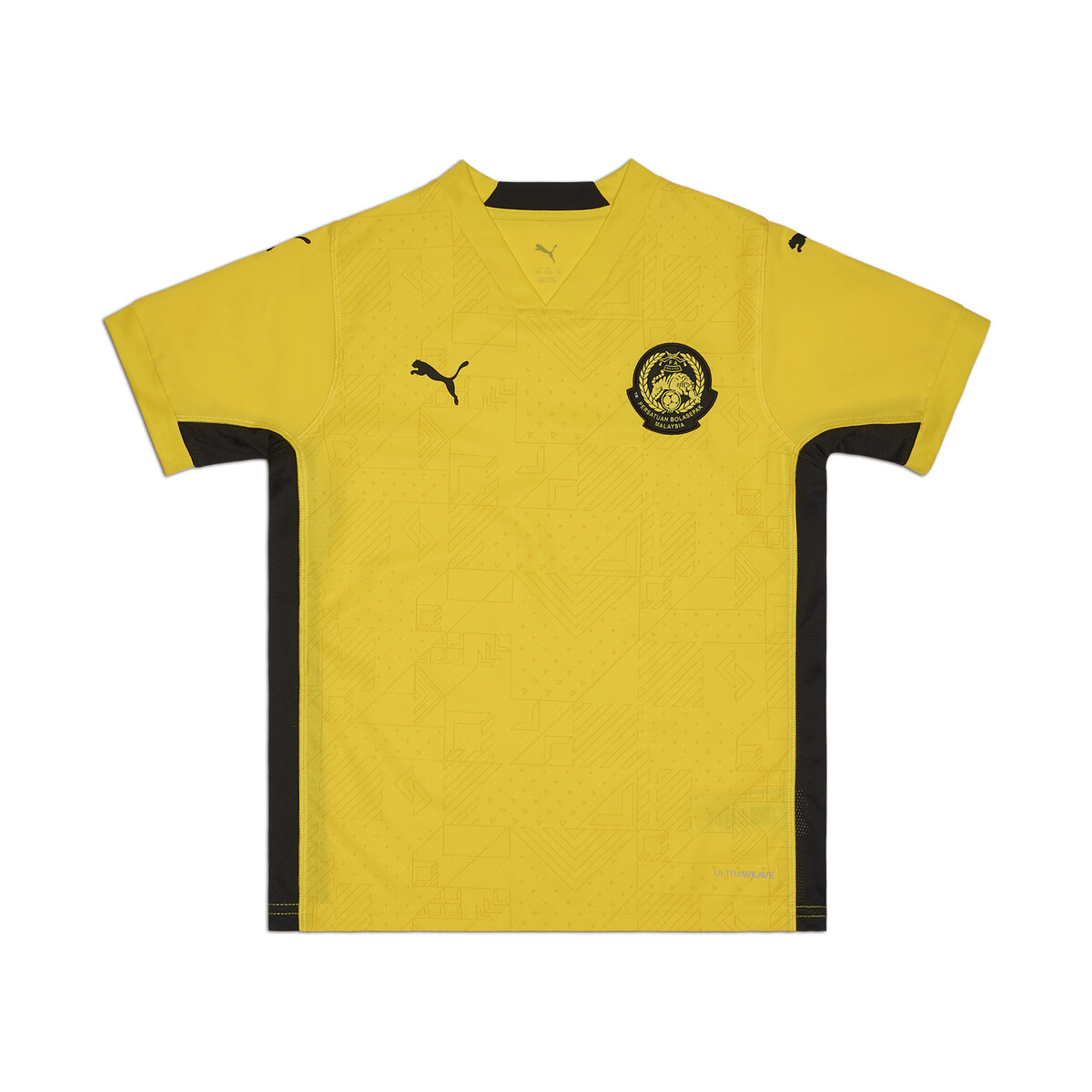 PUMA - FAM Harimau Malaya Jersey Youth in Cyber Yellow, 9-10Y