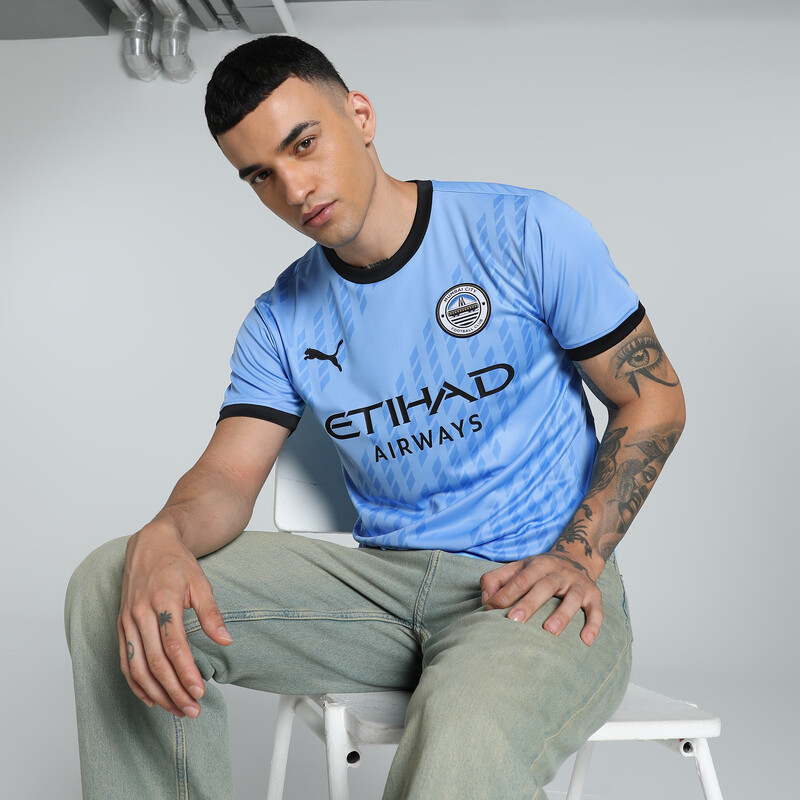

Men's PUMA Mumbai City FC Home Replica Slim Fit Football Jersey