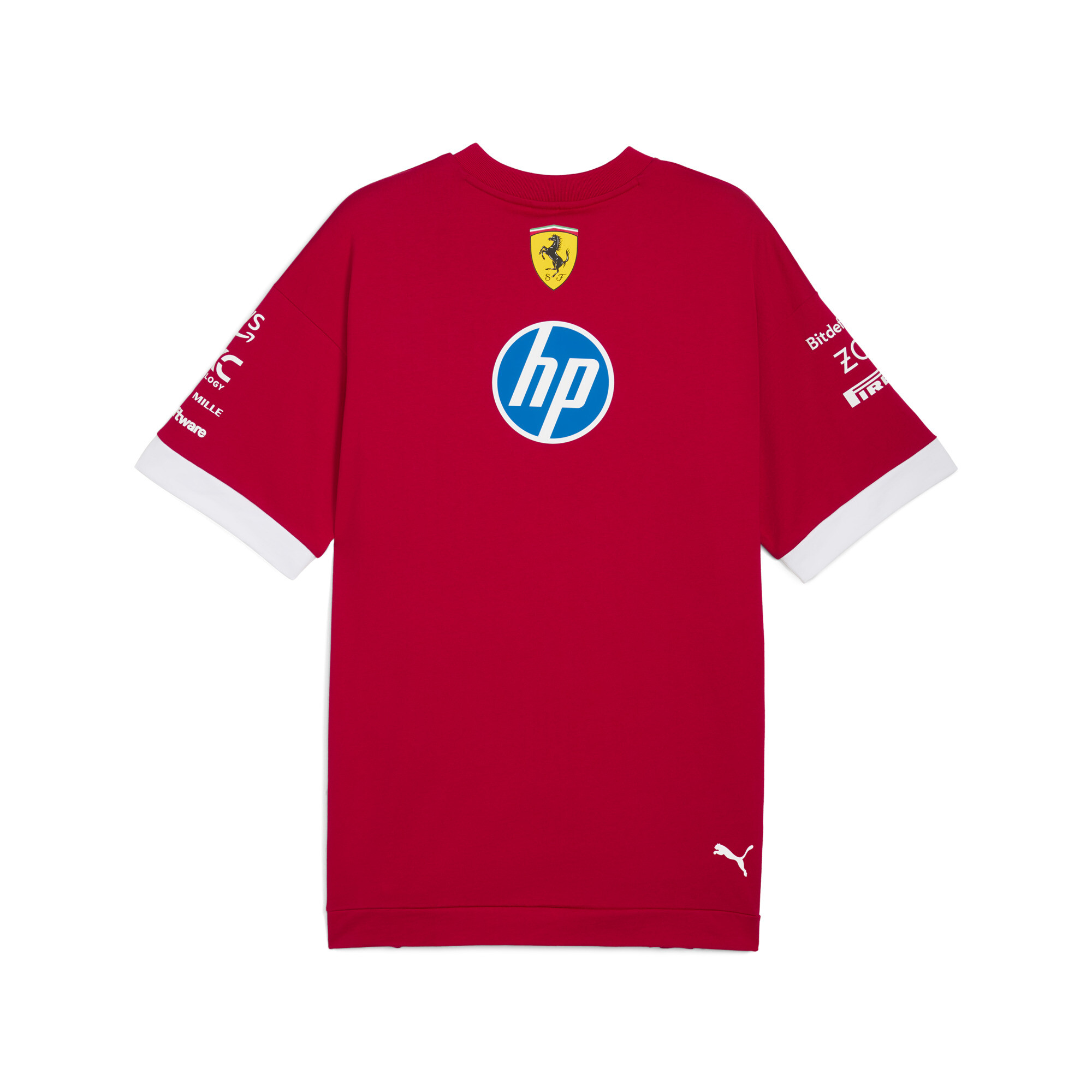 PUMA Scuderia Ferrari 2025 Drivers T-shirt voor Heren, Maat 3XL thumbnail 2