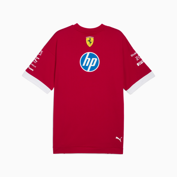 Playera Scuderia Ferrari HP 2025 Drivers para hombre, Dark Cherry, large-MEX
