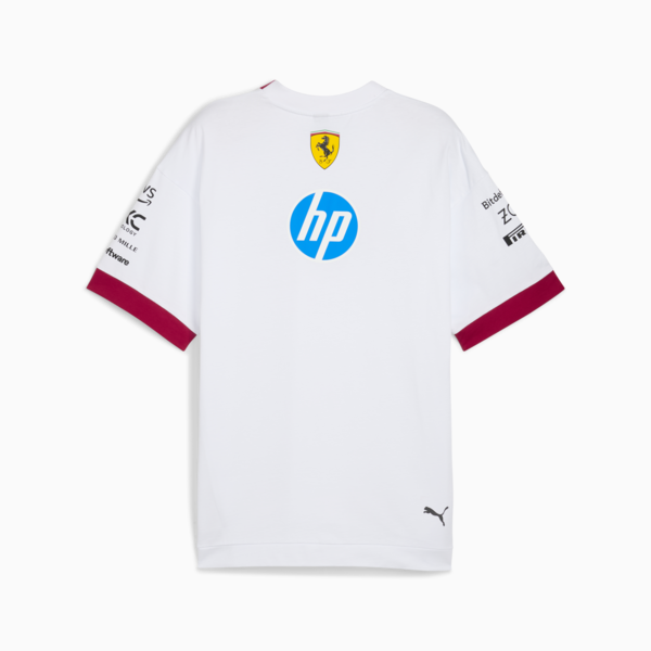 Playera Scuderia Ferrari HP 2025 Drivers para hombre, PUMA White, large-MEX