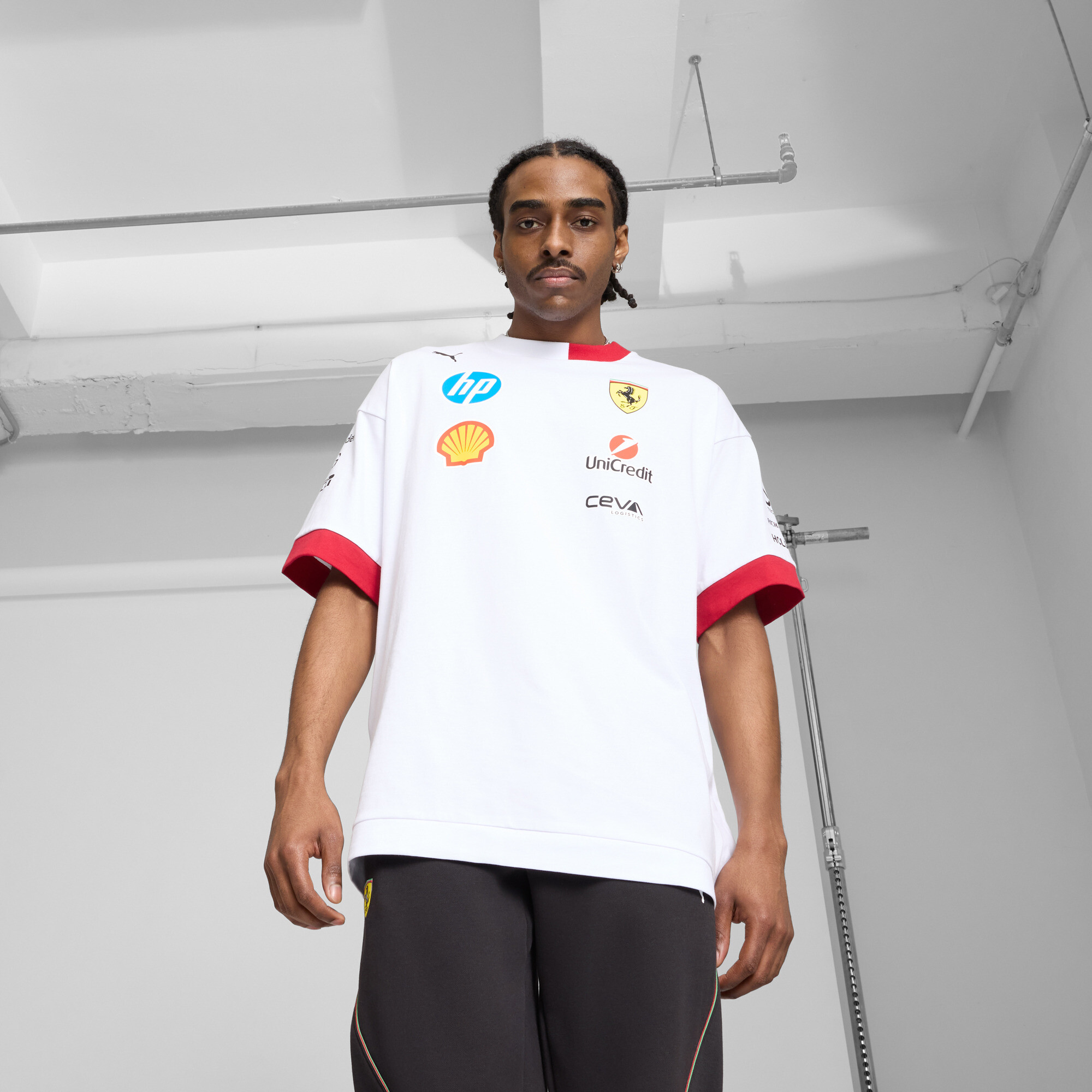 Puma X 2025 Scuderia Ferrari Hp Driver T-shirt