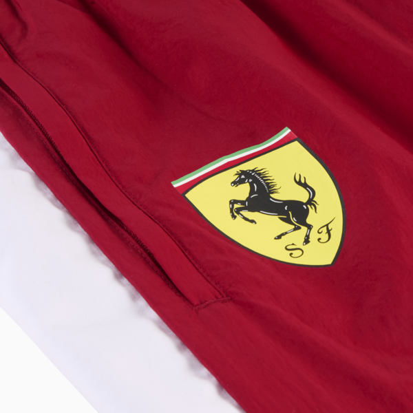 Scuderia Ferrari 2025 Drivers T7 Oversized Pants Men, Dark Cherry, large-ZAF