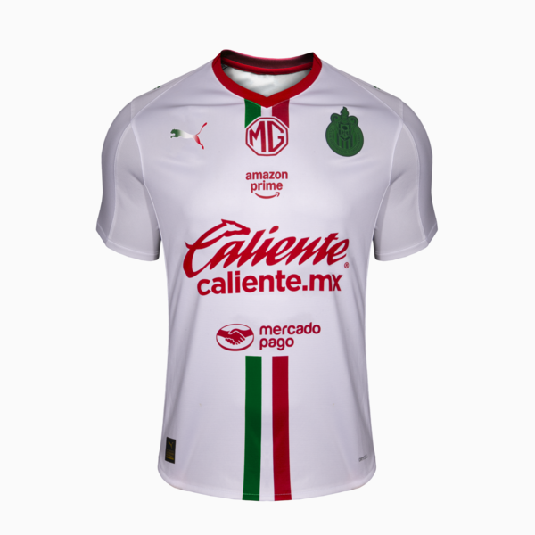 Jersey Chivas Away Réplica para hombre 25-26, PUMA White, large-MEX