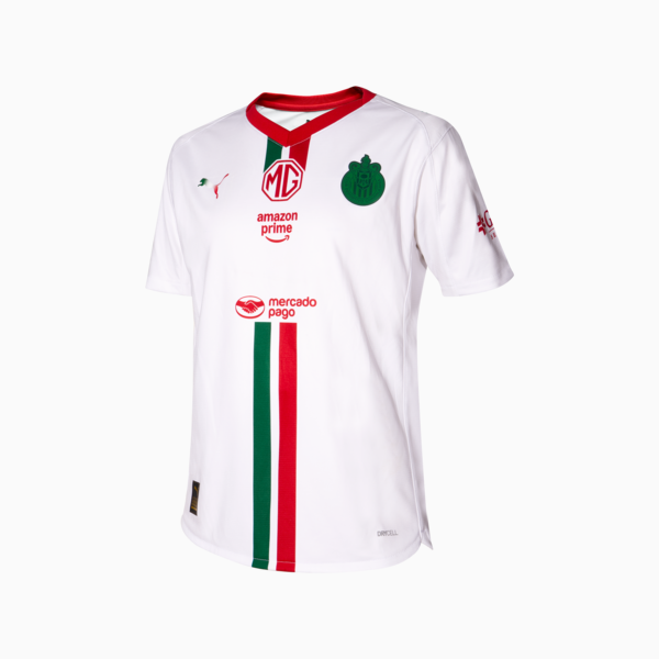 Jersey Chivas Away Réplica infantil 25-26, PUMA White, large-MEX