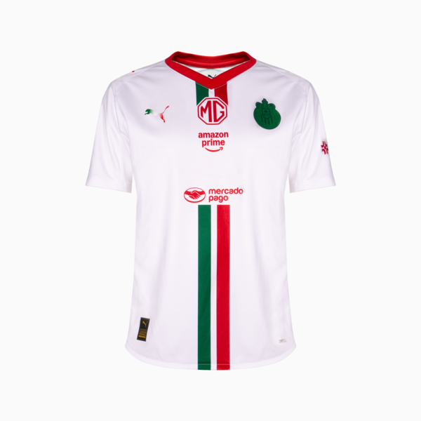 Jersey Chivas Away Réplica infantil 25-26, PUMA White, large-MEX