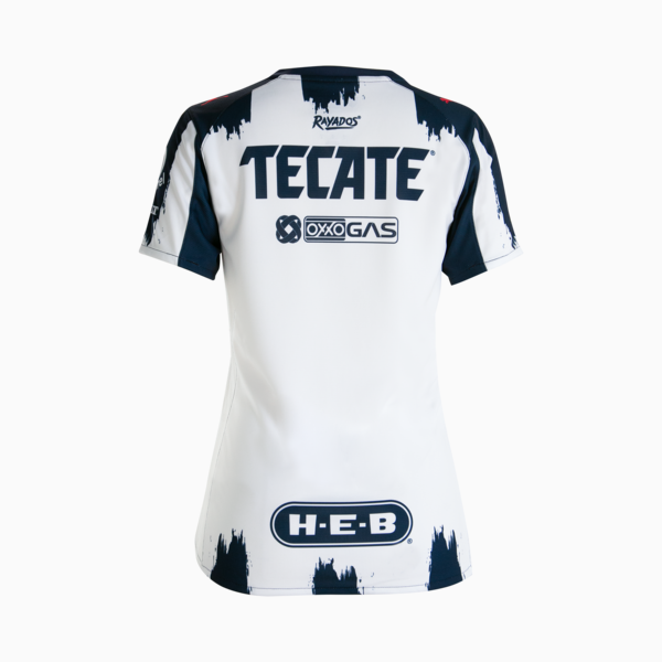 Jersey Monterrey Home Replica 25-26 para mujer, PUMA Navy, large-MEX