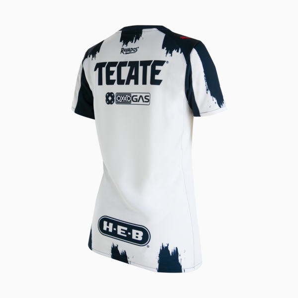 Jersey Monterrey Home Replica 25-26 para mujer, PUMA Navy, large-MEX