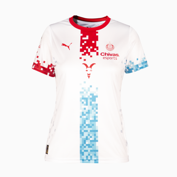 Jersey mujeres Chivas Esports, PUMA White, large-MEX