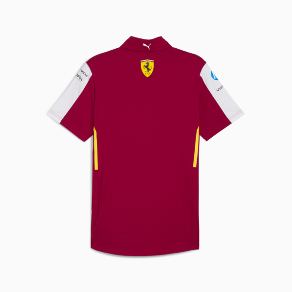Scuderia Ferrari LMH Replica Polo Men, Dark Cherry, large-MEX