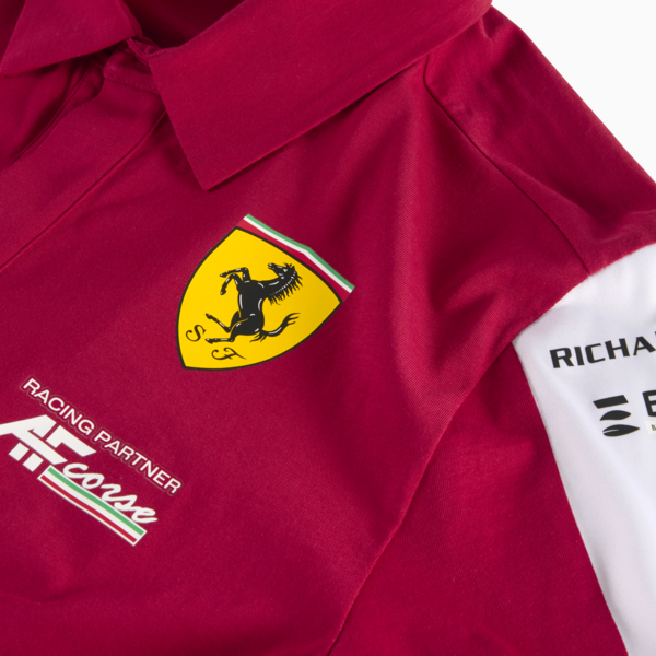 Scuderia Ferrari LMH Replica Polo Men, Dark Cherry, large-MEX