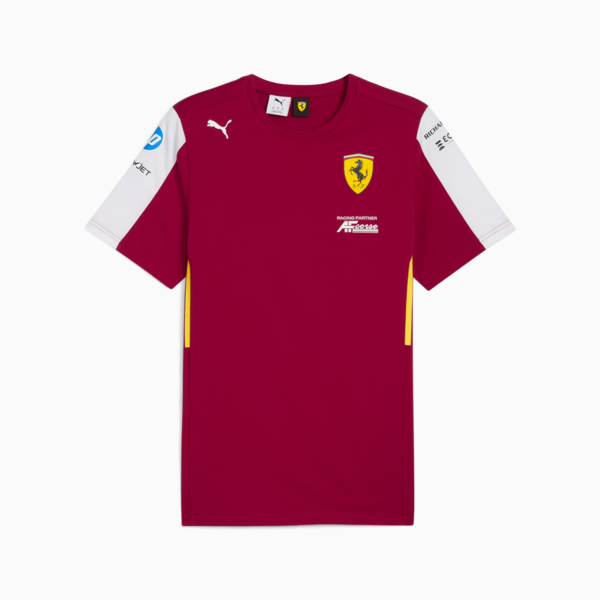 Scuderia Ferrari LMH Replica Tee Men, Dark Cherry, large-MEX