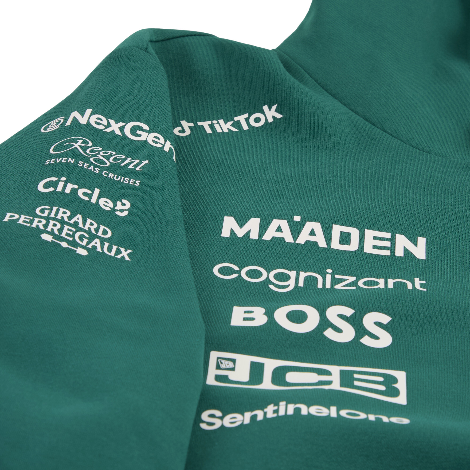 PUMA x ASTON MARTIN ARAMCO F1Â® TEAM Replica hoodie voor Heren, Groen, Maat XXL thumbnail 3