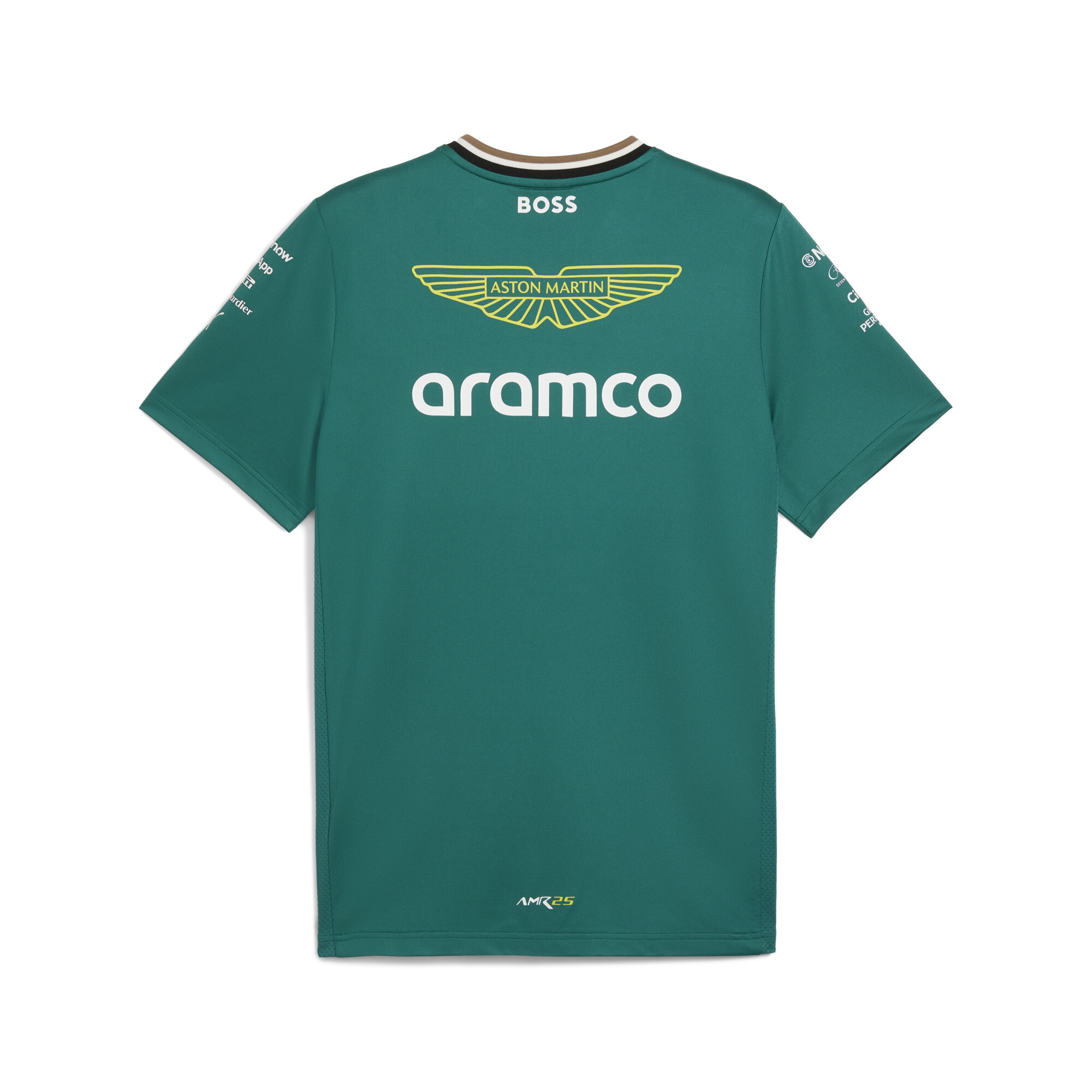PUMA x ASTON MARTIN ARAMCO F1Â® TEAM Replica T-shirt voor Heren, Groen, Maat XXL thumbnail 4