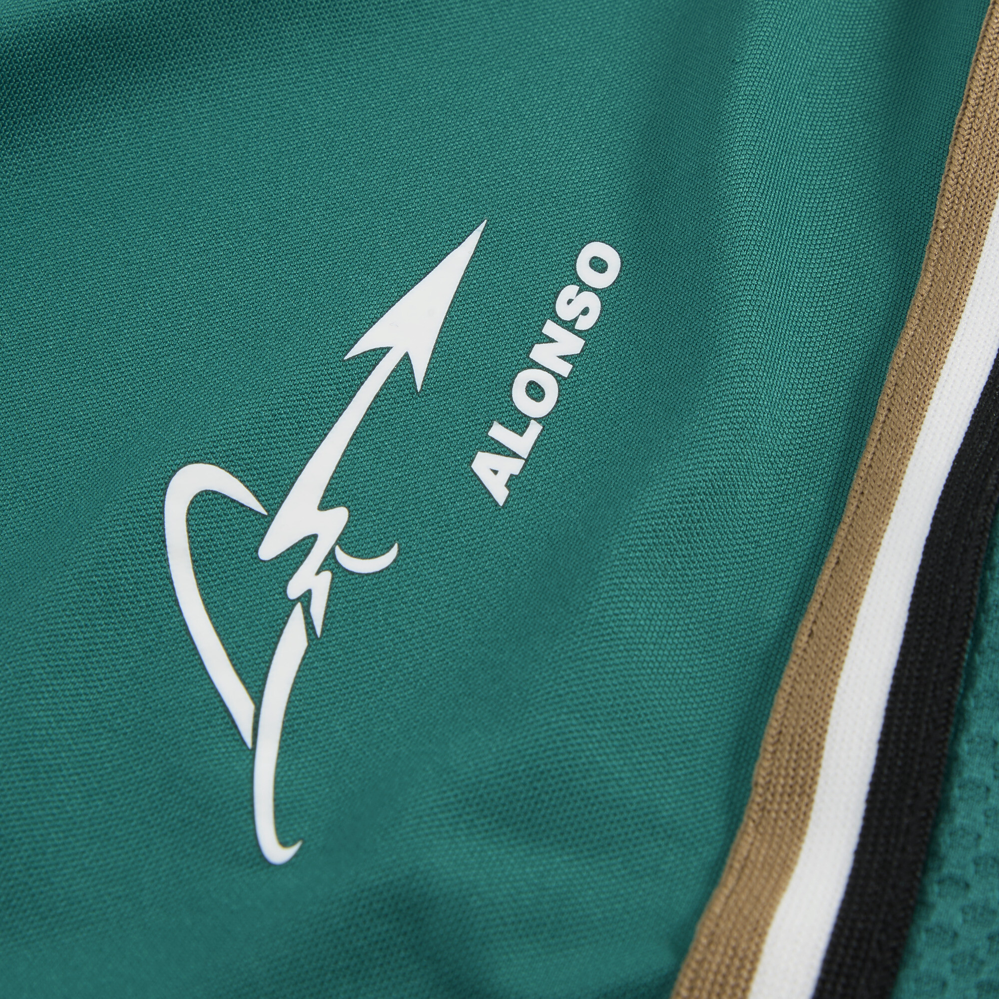 PUMA x ASTON MARTIN ARAMCO F1Â® TEAM Replica Alonso T-shirt voor Heren, Groen, Maat L thumbnail 3