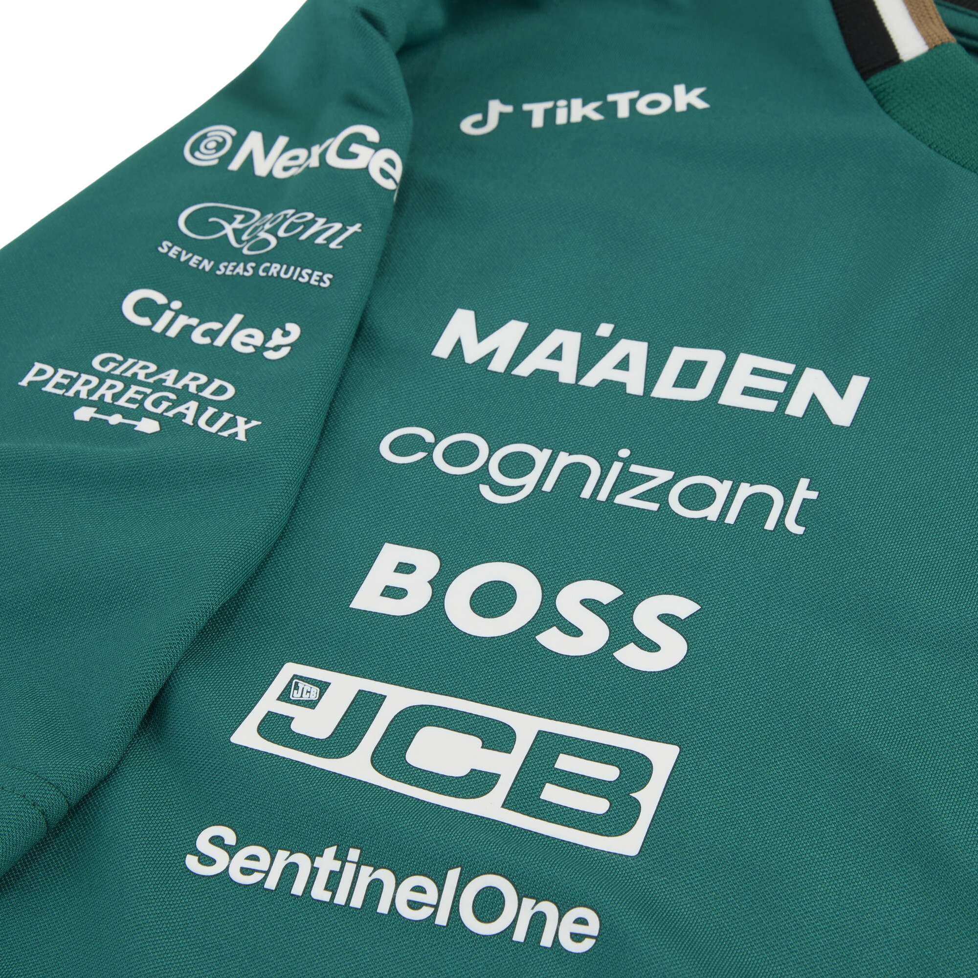 PUMA x ASTON MARTIN ARAMCO F1Â® TEAM Replica Alonso T-shirt voor Heren, Groen, Maat L thumbnail 2